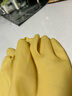 牛牌 乳胶手套5双 洗碗衣服加厚橡胶皮防水耐磨家务卫生厨房清洗清洁劳保 大号 实拍图