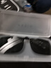 派丽蒙近视墨镜夹片式太阳镜方形男女近视框开车专用偏光驾驶镜太阳眼镜 实拍图
