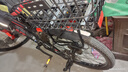 自行车后货架快拆山地车尾架后座架行李架可载人铝合金单车置物架 【钢万能款】半快拆式载人货架 实拍图