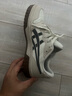 亚瑟士ASICS男女舒适运动休闲鞋 COURT MZ 2.0 白色/米色/碳灰色 42.5  实拍图