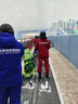 火炬人儿童手套防寒4到7岁手套卡通保暖长绒滑雪手套玩雪手套3317蓝 实拍图