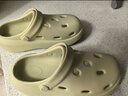 朴西奶酪踩屎感洞洞鞋女厚底凉鞋沙滩包头拖鞋外穿情侣 奶酪黄 37-38 实拍图