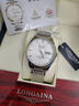 LONGAINA瑞士认证原装进口全自动机械手表男防水夜光男士手表世界名表 L8848精钢白面款+送皮带 实拍图