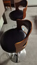 华恺之星吧台椅子 欧式轻奢实木升降酒吧椅高脚椅转椅酒店前台椅HK2100黑 实拍图