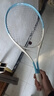 匹克网球拍男女初学者专业碳素复合单只网球带绳回弹训练器套装 蓝白 实拍图