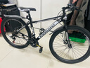 金武端自行车成人山地车公路赛车单车骑行变速超轻越野中学生初中青少年 顶配版-辐条轮-黑白色 27.5寸21速 实拍图