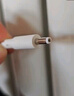 毕亚兹 USB转DC电源线圆孔3.5mm充电线 1米 电动牙刷小风扇台灯音响露娜洗脸仪洁面仪充电器线电源线白色 实拍图