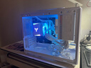 先马（SAMA）趣造3 Type-C白色 桌面便携手提式Matx小机箱 四面网孔/5风扇位/≤160mm散热/350mm显卡/ATX电源 实拍图