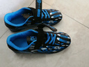 安鞋踏秋冬季C罗儿童足球鞋男青少年小学生男孩体育训练比赛球鞋男童 189天蓝碎钉 33 实拍图