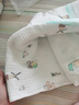 全棉时代儿童纱布被子四季款春秋被毛毯棉纱被暖气房纯棉空调被幼儿园 【双层褶皱纱】安静旅程  120×150cm 1条 实拍图