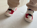 卡特兔宝宝学步鞋春季新品小K盾机能鞋男女童宝宝幼儿园小白鞋X3CE016 实拍图