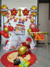 多美忆周岁生日布置抓周用品男宝女宝一周岁生日气球装饰龙宝棒棒糖套装 实拍图