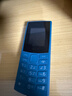 NOKIA【学生戒网手机】诺基亚105 4G学生手机诺基亚老人机老年机诺基亚儿童备用按键官方正品2025 蓝色 4G全网通 实拍图