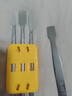 鹿仙子全金属撬棒iphone拆机翘棒拆机开壳三角翘片笔记本手机拆机工具 3支金属撬棒+不锈钢刮刀 实拍图