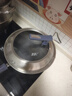 苏泊尔（SUPOR）真无涂层不粘锅炒锅炒菜锅 2代有钛锅不锈钢平底 燃气灶专用 直径 30cm 实拍图