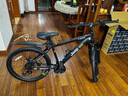 Jeep吉普山地车自行车学生成人减震碟刹通勤变速越野青少年巡航者C800 巡航者-辐条轮-骑士黑 24寸(建议身高140-160cm) 24速运动版 实拍图