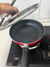 苏泊尔（SUPOR）平底锅不粘煎锅炒菜锅牛排锅烙饼小锅家用锅身加深 带锅盖【电磁炉燃气通用】 26cm 实拍图
