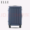 ELLE22英寸石墨灰行李箱拉链万向轮旅行箱时尚拉杆箱 实拍图