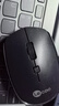 联想（Lenovo）无线蓝牙双模充电鼠标 蓝牙5.0/3.0 便携办公鼠标人体工学设计 Howard理性黑充电版 实拍图
