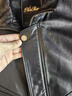 XJSGS轻奢侈国际高端品牌真皮皮衣男士2025秋季翻领头层牛皮夹克外套 高档鎏金色【名牌男士】 秋冬款 XL 【建议120-135斤】 晒单实拍图