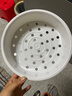 适用美的九阳苏泊尔球釜直体电饭锅蒸笼3L4L5L通用提扣内蒸架蒸格蒸屉通用配件 适用直身4/5L蒸笼【无提扣】 实拍图