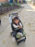 京物婴儿推车可坐可躺0-6岁3口袋推车可折叠带减震宝宝遛娃车神器轻便 橄榄绿【一键收车+双向推+蚊帐+礼包】 不知道怎么选，就选京物质选 实拍图