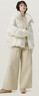坦博尔韩版泡芙羽绒服女短款可脱卸帽冬天宽松厚外套TBF530368D 馥芮奶白 XS 155/80A 实拍图