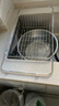 不锈钢厨房水槽沥水架洗碗池伸缩沥水篮洗菜盆碗碟收纳架 伸缩沥水篮【大号】 实拍图