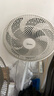 美的（Midea）【品质推荐】七叶轻音柔风电风扇/家用省电落地扇/台式电扇/广角摇头节能宿舍小型风扇 SAE35CA 实拍图