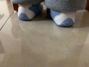 卡特兔童鞋婴儿学步鞋秋季儿童凉鞋软底网面宝宝鞋男女童幼儿园室内鞋 白蓝 28 内长17.5cm  脚长16.3-16.9 实拍图
