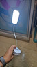 心有所属夹子台灯宿舍大学生学习护眼小台灯卧室床头灯充电led阅读小夜灯 实拍图