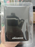 黑甲虫 (KINGIDISK) 500G USB3.0 移动硬盘 SLIM系列 2.5英寸 子夜黑 9.5mm金属纤薄 抗震抗压 SLIM500 实拍图