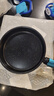 麦饭石煎锅不粘锅煎饼烙饼煎蛋小牛排煎锅平底锅电磁炉燃气 麦饭石爆款 18cm 实拍图