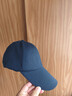 【热巴同款】加大棒球帽帽子男女大头围显脸小春夏字母百搭棒球帽 侧标-藏青 实拍图