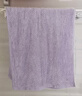 全棉时代毛巾纯棉不易掉毛加大加厚方巾抗菌柔软强吸水 蝶香紫32*70cm 实拍图