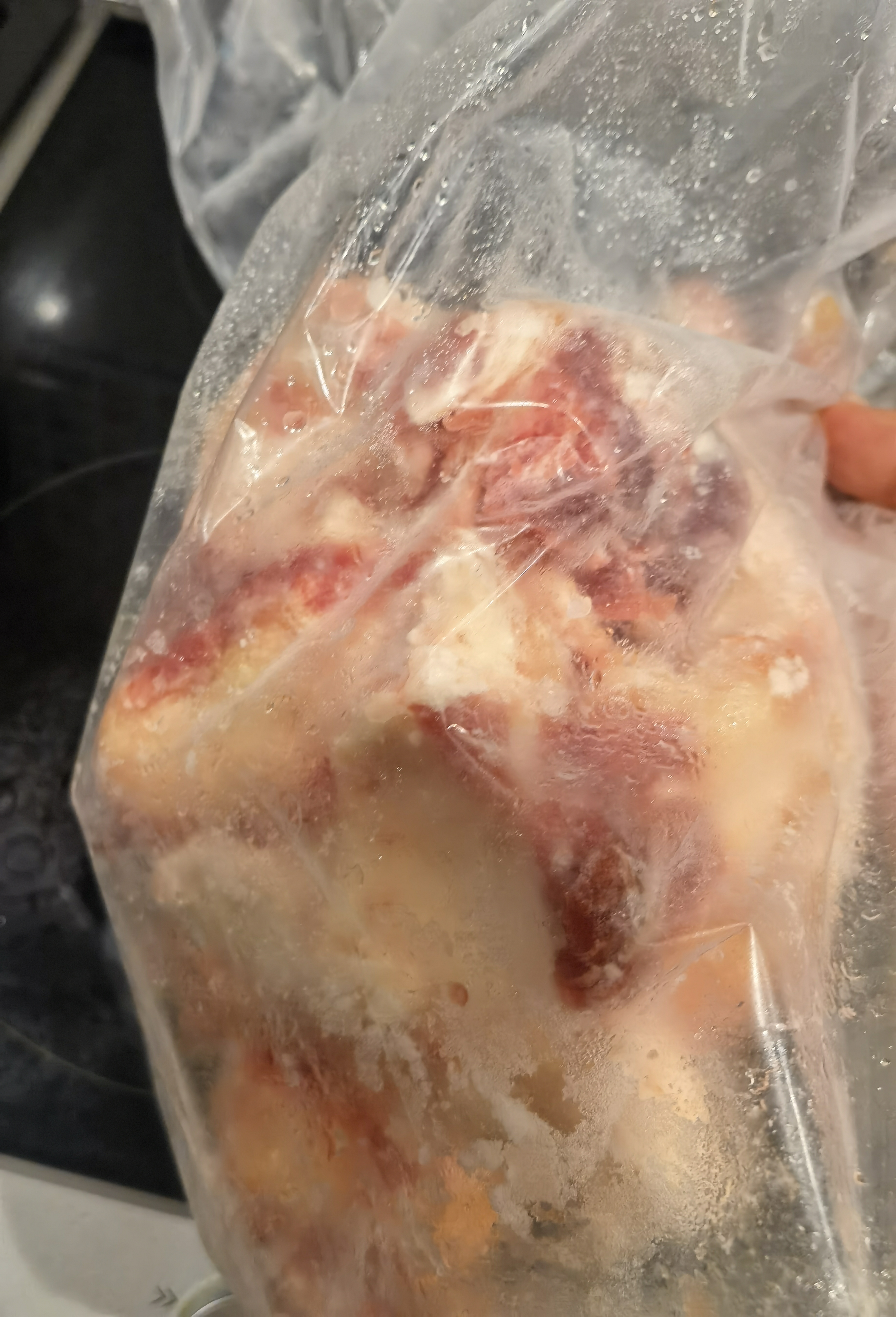 牛窝骨新鲜带肉牛膝盖骨4斤带肉牛骨头网红吃播生鲜牛肉牛大骨 2斤【新品尝鲜】内蒙牛窝骨 送卤料包 实拍图