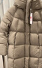 坦博尔高充绒泡芙连帽羽绒服女中长款加厚保暖冬天小个子外套TBF530780D 松木棕 XS (155) 实拍图