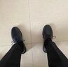 回力新款冬季加绒皮鞋男士牛皮可选商务正装男鞋耐磨 黑色-升级版 40 实拍图