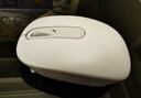 罗技（Logitech）M196 无线蓝牙鼠标 办公鼠标 笔记本商务办公家用 小巧便携 对称手型 珍珠白 实拍图