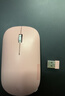 联想（Lenovo）无线鼠标轻音鼠标 Air Handle轻音无线鼠标 便携办公鼠标 樱花粉 实拍图