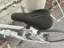 洛克兄弟（ROCKBROS） 自行车坐垫套硅胶加厚加宽座垫山地车座套骑行装备配件 黑色大号(28*17 大多数合适) 实拍图