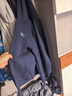 美津浓MIZUNO户外休闲卫衣男春秋冬季连帽开衫加绒加厚外套男纯色宽松 实拍图
