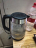 美的（Midea）电水壶热水壶电热水壶高硼硅玻璃1.7L大容量1800W透明暖水壶自动断电MK-SHJ1722 实拍图
