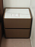 芝华仕（CHEERS）现代简约岩板智能储物带锁卧室无线充电轻奢芝华士新款床头柜G067 可可棕-常规款 年前发货（地址详询客服） 实拍图