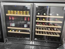 新朝（SICAO）【推荐款】电子控温红酒柜嵌入式红酒柜恒温家用吧台多功能酒柜冰吧风冷无霜水果茶叶冷藏冰箱150 JC-150A嵌入式酒柜53瓶 实拍图
