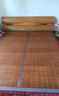简丽 镜面 碳化竹青竹席凉席双人床席子单只1.8米 【双面可用可折叠】 实拍图