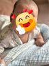 bc babycare婴儿纱布浴巾新生儿儿童宝宝专用大尺寸抗菌盖毯毛巾包裹巾纱巾 【性价比优选】晴川蓝-7A抗菌 70x70cm 实拍图