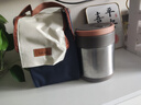美厨（maxcook）304不锈钢保温饭盒提锅1.4L 双层保温桶学生饭盒 配袋子MCTG0888 实拍图
