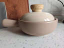 苏泊尔（SUPOR）陶瓷煲砂锅煲汤煲仔饭燃气灶家用耐高温干烧不裂炖鸡熬中药罐煎药 【1人食】饭煲煲 0.8L 实拍图