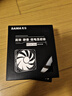 先马（SAMA）游戏风暴12CM无光 机箱散热风扇 黑框白叶/小3Pin+大D(4Pin)双接口/9扇叶/5V低电压启动/高效散热 实拍图